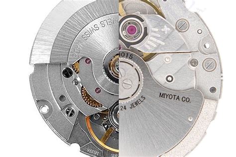 miyota 8215 vs eta 2824.